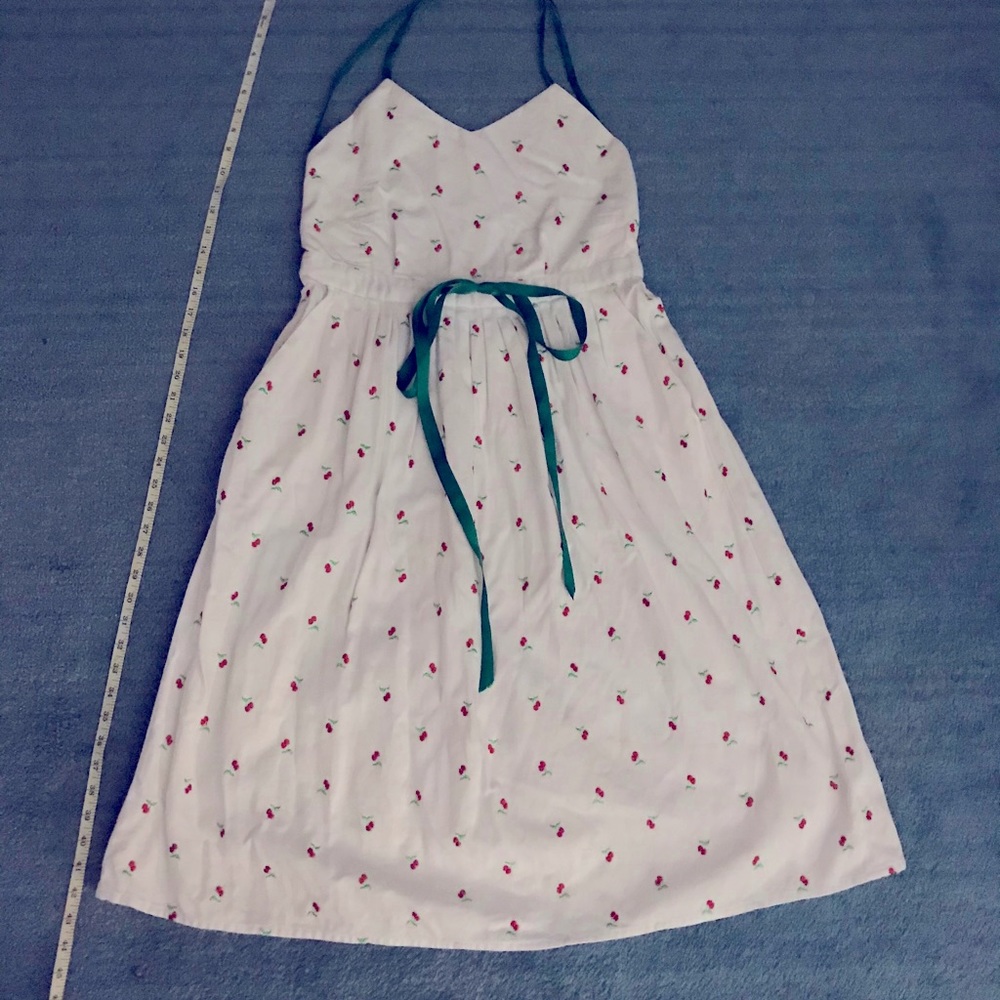Madmen retro handmade dress cherries